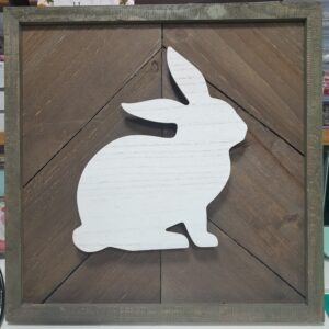 Farmhouse Bunny Spring Decor
