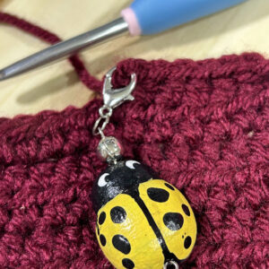 Ladybug Stitch Markers