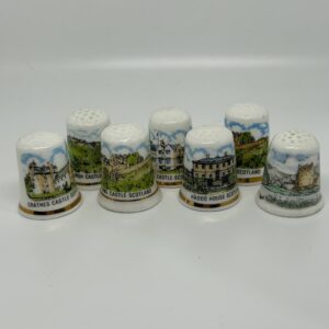 England Castles Thimbles (set of 7)