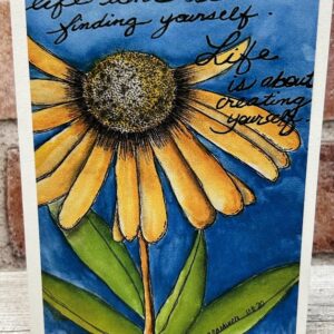 SUNFLOWER Blank Note Cards