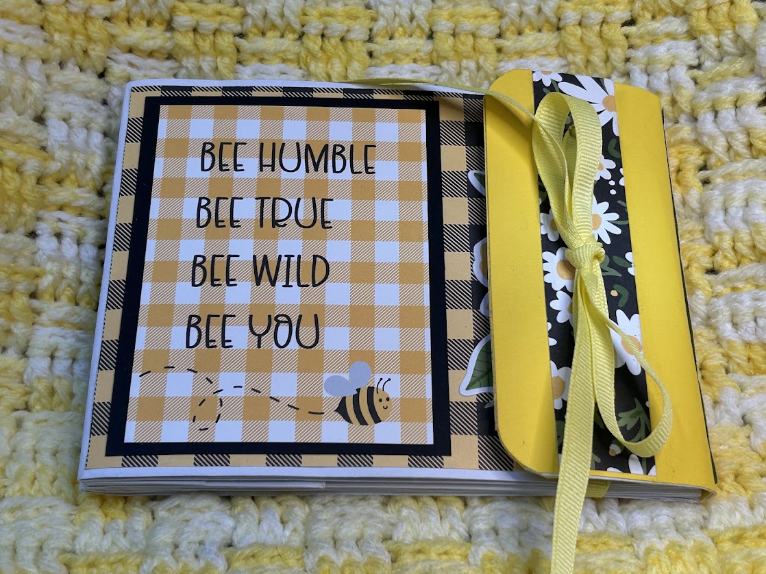 Bee Themed Lunch Paper Bag Journal