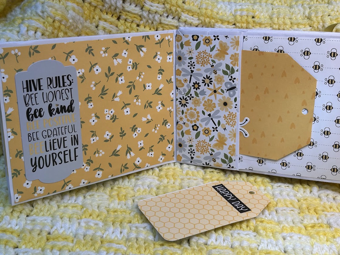 Bee Themed Lunch Paper Bag Journal - Image 4