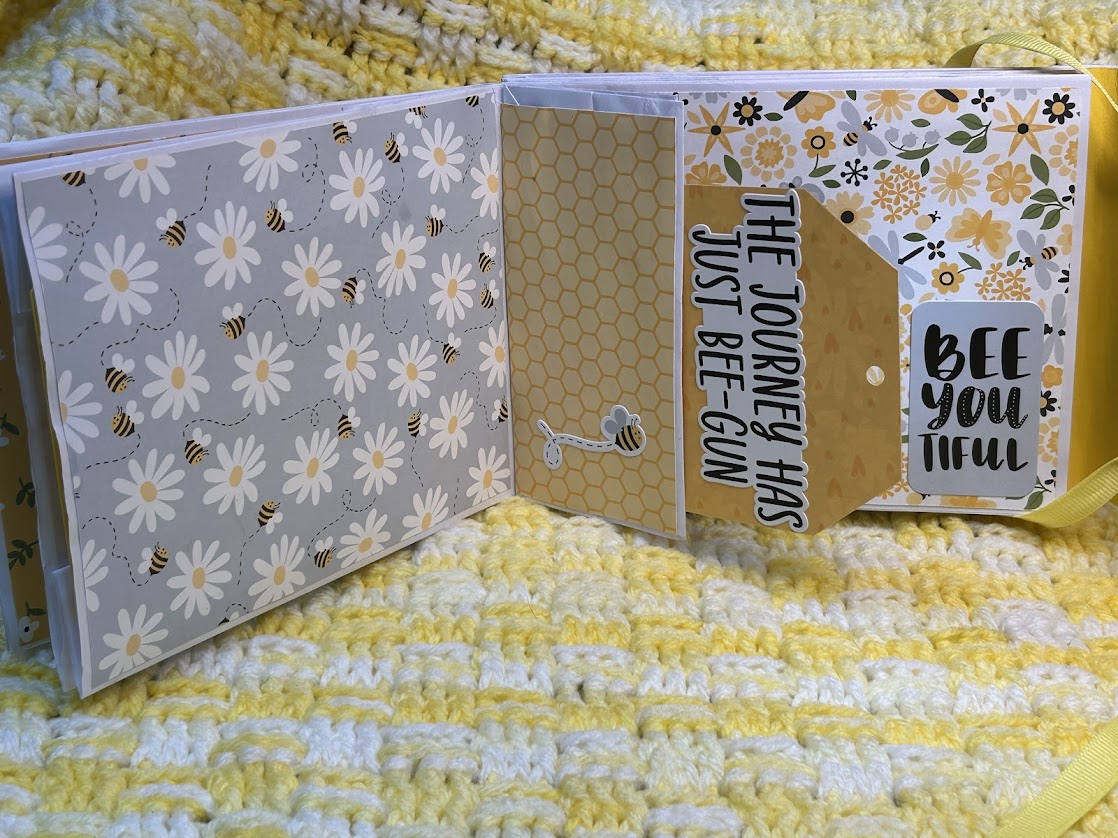 Bee Themed Lunch Paper Bag Journal - Image 5