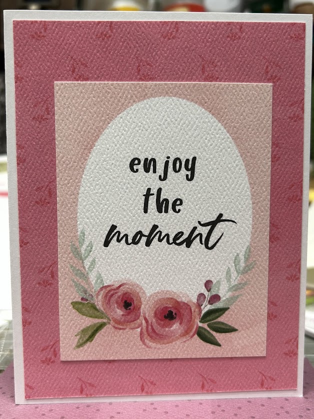 Shades of Pink Set of Notecards (set of 5) - Image 2