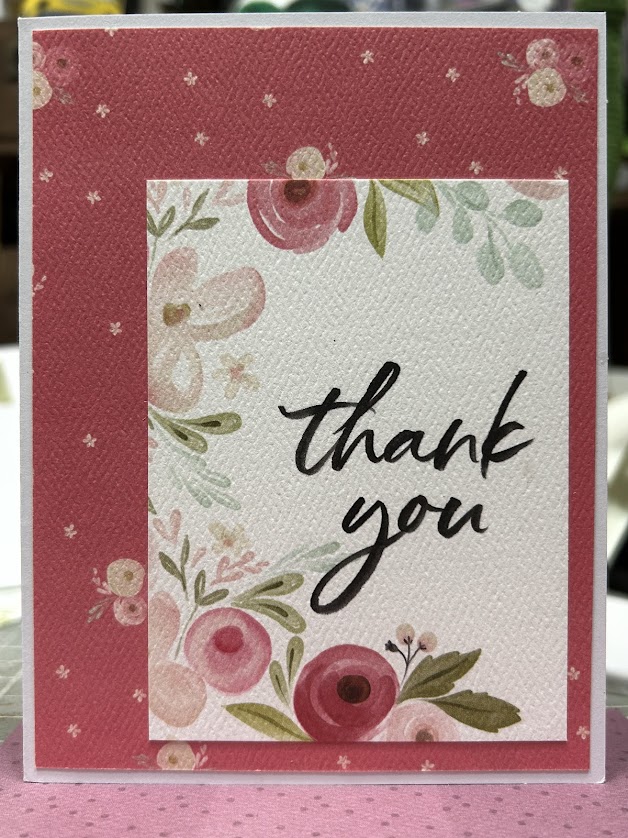 Shades of Pink Set of Notecards (set of 5) - Image 5