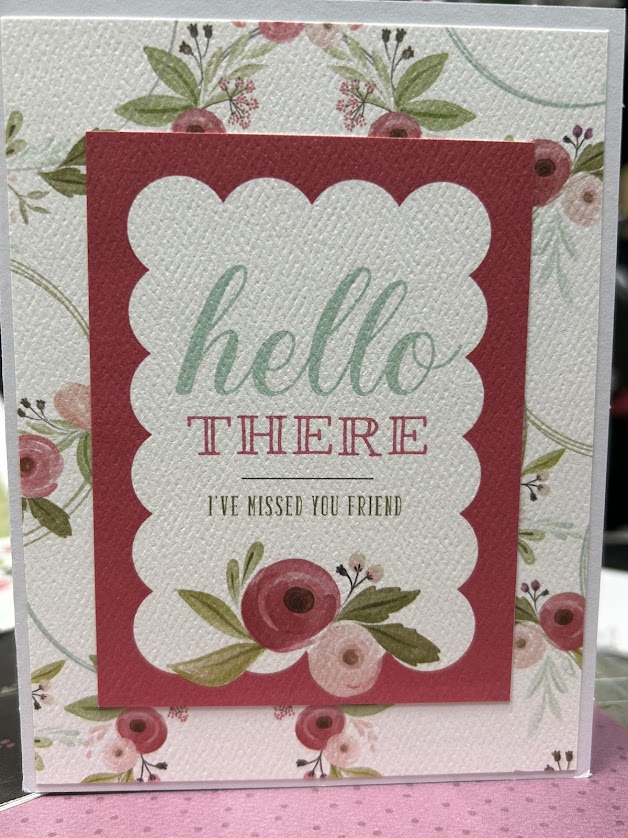 Shades of Pink Set of Notecards (set of 5) - Image 6