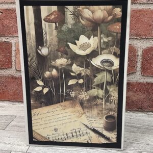 Secret Garden Expandable Pockets Journal