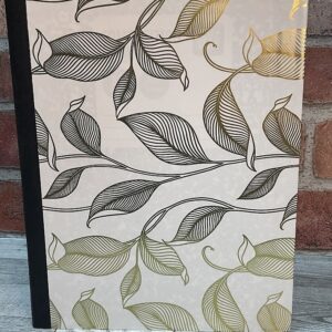 Elegant Gold Foiled Composition Notebook