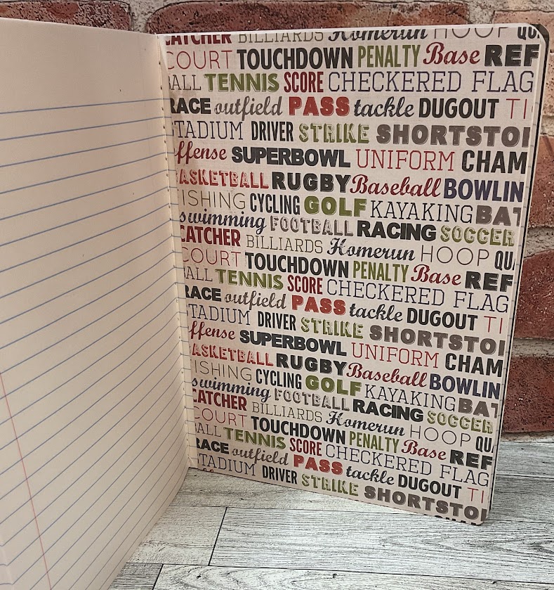 Sports-Themed Composition Notebook - Image 4