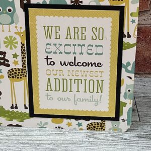 Baby Themed Altered Notebook