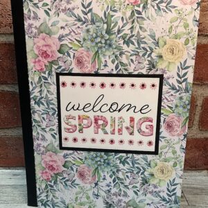 Spring-Themed Altered Notebook
