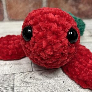 Christmas-Themed Sea Turtle