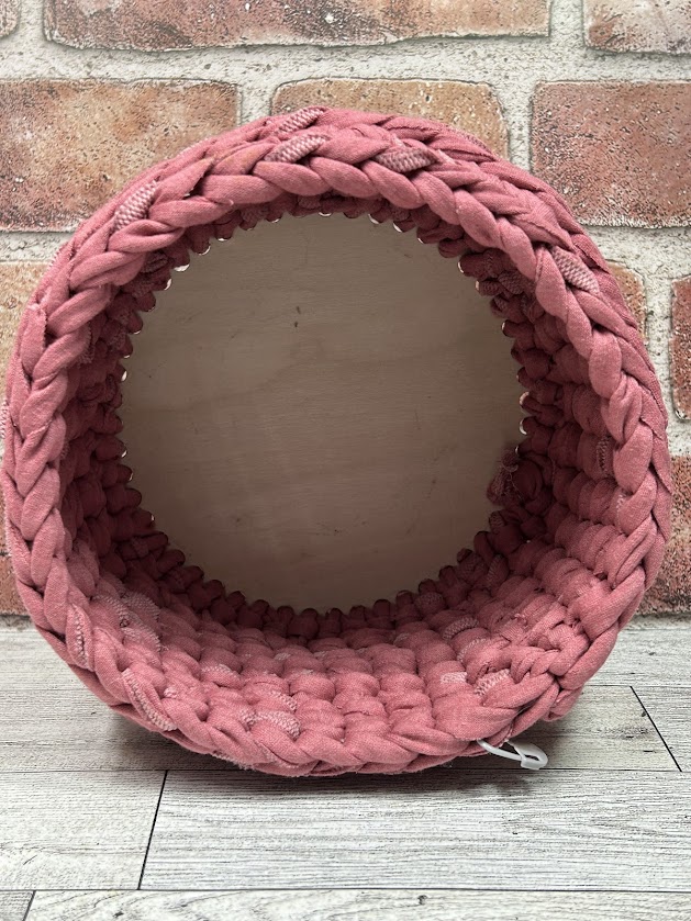 Yarn Bowl with Wooden Base - Image 3