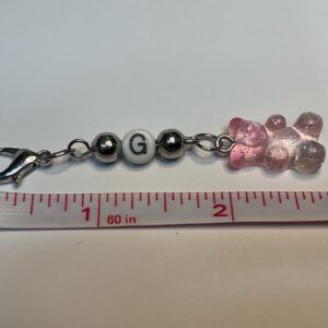 Gummi Bear Stitch Marker (Letter G)
