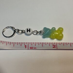 Gummi Bear Stitch Marker (Letter H)