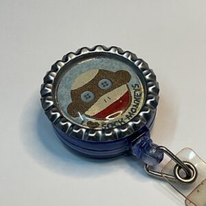 Sock Monkey Badge Reel - Design #3