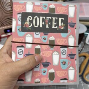 Small Traveler's Notebook - Coffee Themed