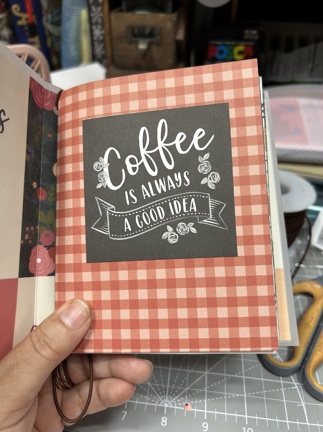 Small Traveler's Notebook - Coffee Themed - Image 3