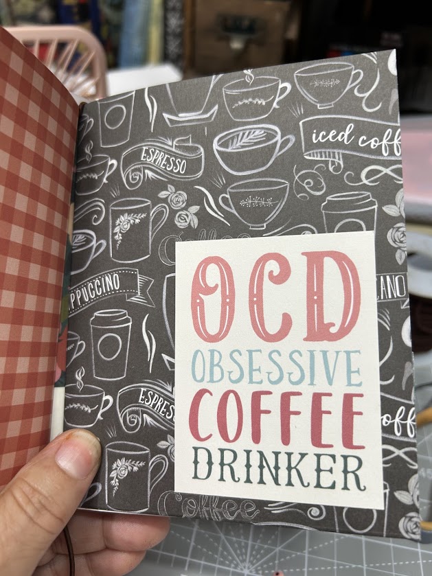 Small Traveler's Notebook - Coffee Themed - Image 4