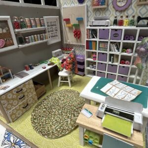 1:12 Miniature Craft Room